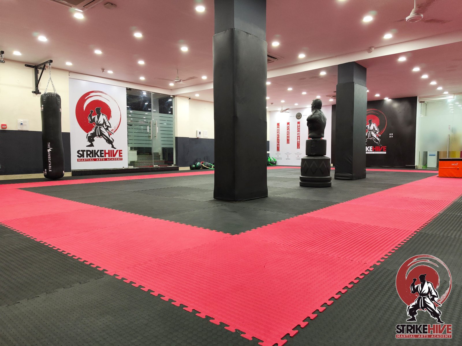 Strikehive amateur boxing club in gurgaon interior